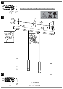 Manuale Eglo 900906 Lampada