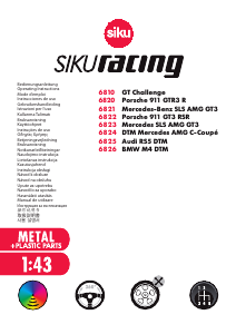 Mode d’emploi Siku set 6810 Racing GT challenge