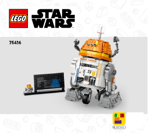 Manuál Lego set 75416 Star Wars Astro-droid Chopper (C1-10P)