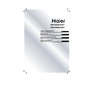 Mode d’emploi Haier HWO45NB2H0B1 Micro-onde