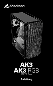 Handleiding Sharkoon AK3 RGB PC behuizing