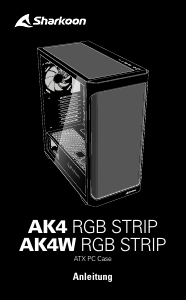 Handleiding Sharkoon AK4W RGB Strip PC behuizing