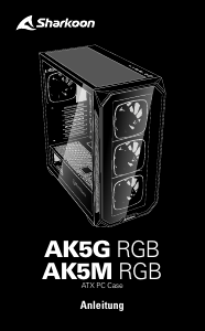 Handleiding Sharkoon AK5M RGB PC behuizing