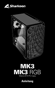 Handleiding Sharkoon MK3 RGB PC behuizing