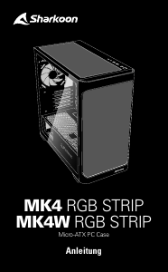 Handleiding Sharkoon MK4W RGB Strip PC behuizing