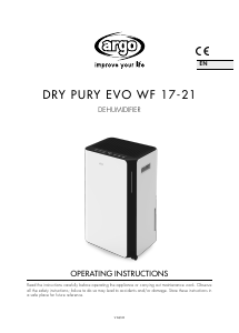 Manual Argo Dry Pury Evo WF 21 Dehumidifier