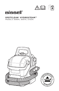 Hướng dẫn sử dụng Bissell 3689N Spotclean Hydrosteam Máy làm sạch bằng hơi nước