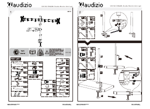 Mode d’emploi Audizio CMA20L Monture de moniteur