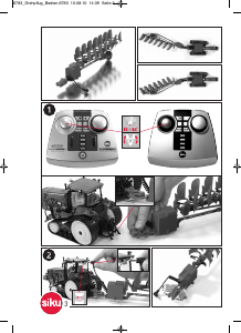 Manuale Siku set 6783 Control Aratro