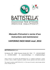 Manual Battistella Vaporino Inox Maxi Iron