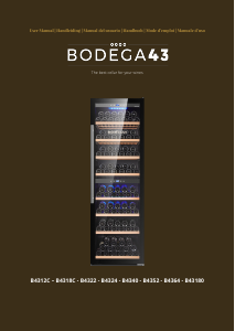 Bedienungsanleitung Bodega43 B4340 Weinklimaschrank