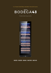 Bedienungsanleitung Bodega43 B43145 Weinklimaschrank