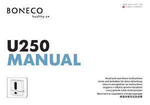 Bedienungsanleitung Boneco U250 Luftbefeuchter