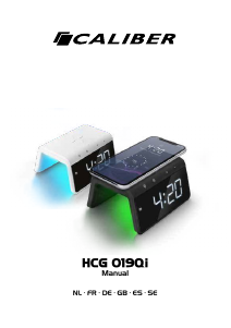 Mode d’emploi Caliber HCG019Qi Réveil