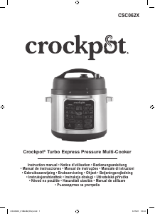 Brugsanvisning Crock-Pot CSC062X Multikoger