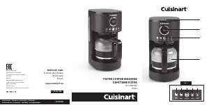 Bedienungsanleitung Cuisinart DCC-780WE Kaffeemaschine