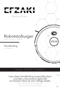 Handleiding Efzaki Roboo Titanium Stofzuiger