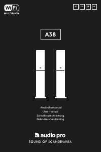 Bedienungsanleitung Audio Pro A38 Lautsprecher