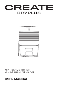 Handleiding Create Dryplus Luchtontvochtiger