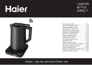 Manuál Haier HKE7W011 Konvice