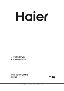 Manual Haier HWO60S7MB6 N Oven
