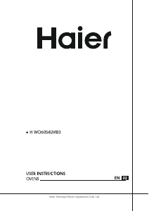 Manual Haier HWO60S4LMB3 N Oven