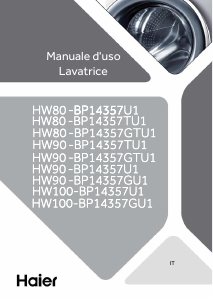 Manuale Haier HW80-BP14357U1 Lavatrice