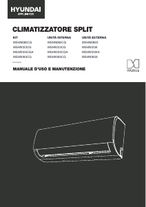 Manuale Hyundai WSHN-125CGA Condizionatore d’aria