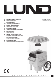 Bedienungsanleitung Lund 68260 Popcornmaschine