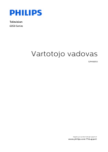 Vadovas Philips 32PHS6050 LED televizorius