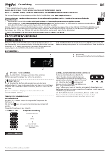 Bedienungsanleitung Whirlpool WHC18 T141 Kühl-gefrierkombination