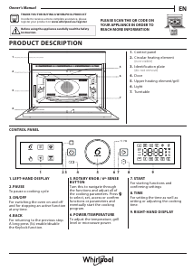 Manual Whirlpool WMW57DHMXUK Microwave