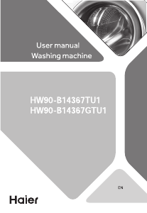 Manual Haier HW90-B14367TU1 Washing Machine