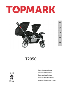 Bedienungsanleitung Topmark T2050 Kinderwagen