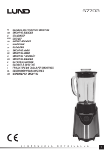 Instrukcja Lund 67703 Blender