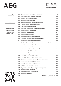 Manual AEG NDB8791CT Hotă