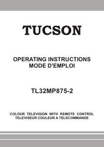 Handleiding Tucson TL32MP875-2 LCD televisie