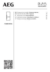 Használati útmutató AEG TC6MS18FDS Hűtő és fagyasztó