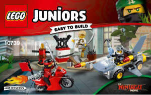 Brugsanvisning Lego set 10739 Juniors Hajangreb