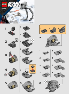 Bedienungsanleitung Lego set 30495 Star Wars AT-ST