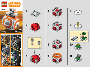 Bedienungsanleitung Lego set 40288 Star Wars BB-8