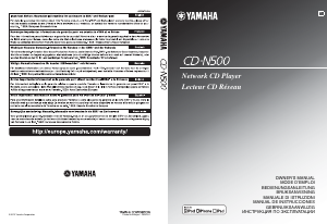Bedienungsanleitung Yamaha CD-N500 CD-player