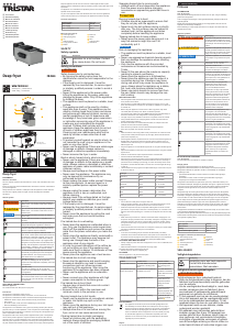 Manual de uso Tristar FR-9338 Freidora