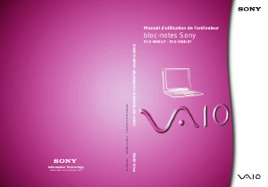 Mode d’emploi Sony Vaio PCG-505E Ordinateur portable