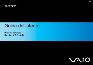 Manuale Sony Vaio VGN-AR41L Notebook