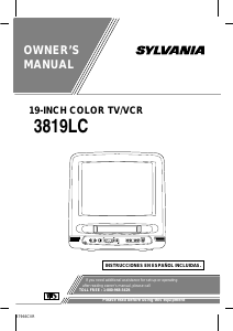 Bruksanvisning Sylvania 3819LC TV