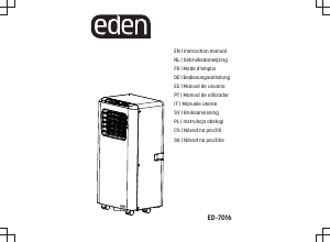 Manuál Eden ED-7016 Klimatizace