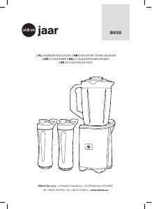 Handleiding Eldom BK5S Jaar Blender