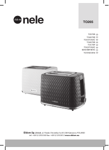 Bedienungsanleitung Eldom TO265 Nele Toaster