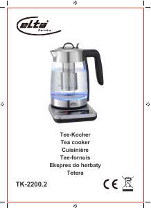 Mode d’emploi Elta TK-2200.2 Bouilloire
